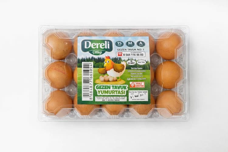 Gezen Tavuk Yumurtası 15'li